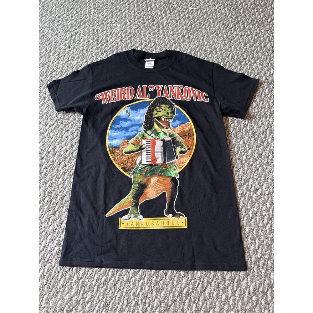 1985 Weird Al Yankovic "Yankosaurus"  Tour Tshirt - Mens Small NWOT